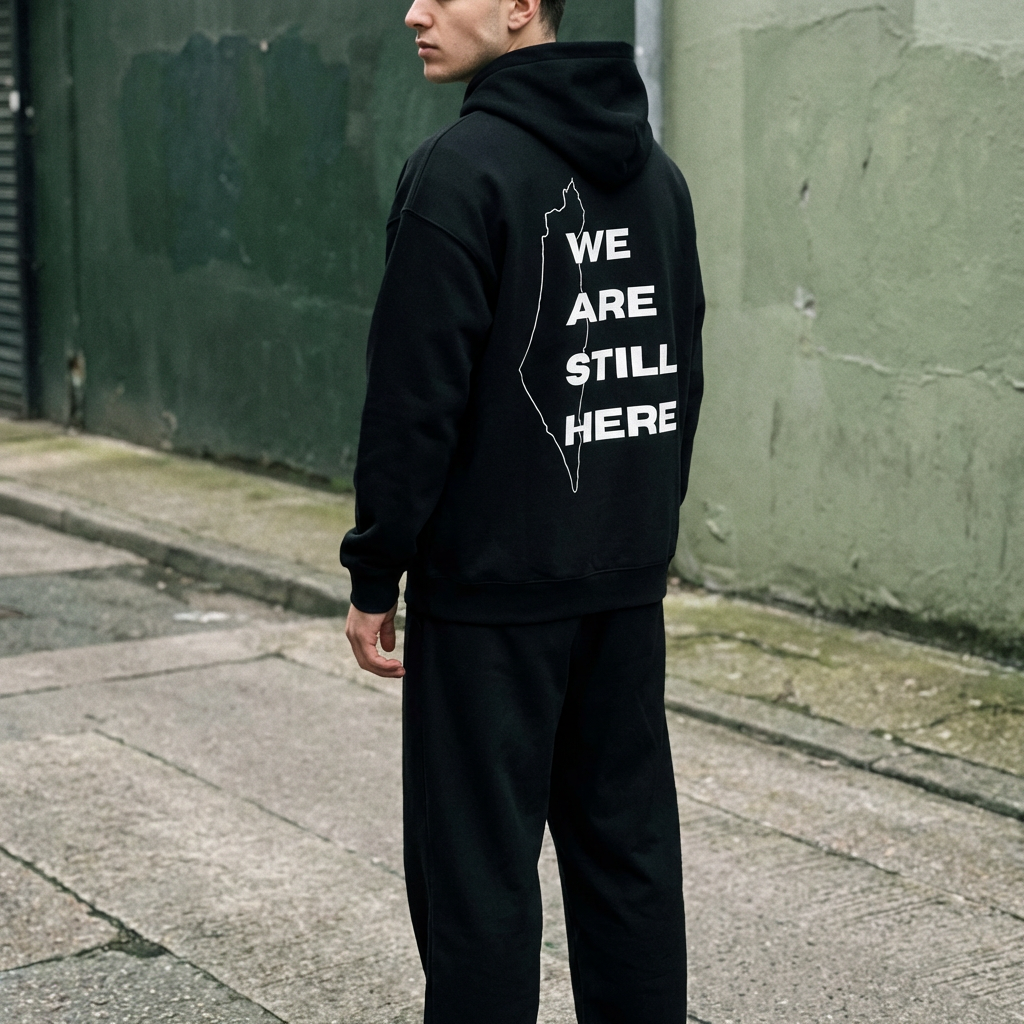 'We Are Still Here' Heavyweight Hoodie