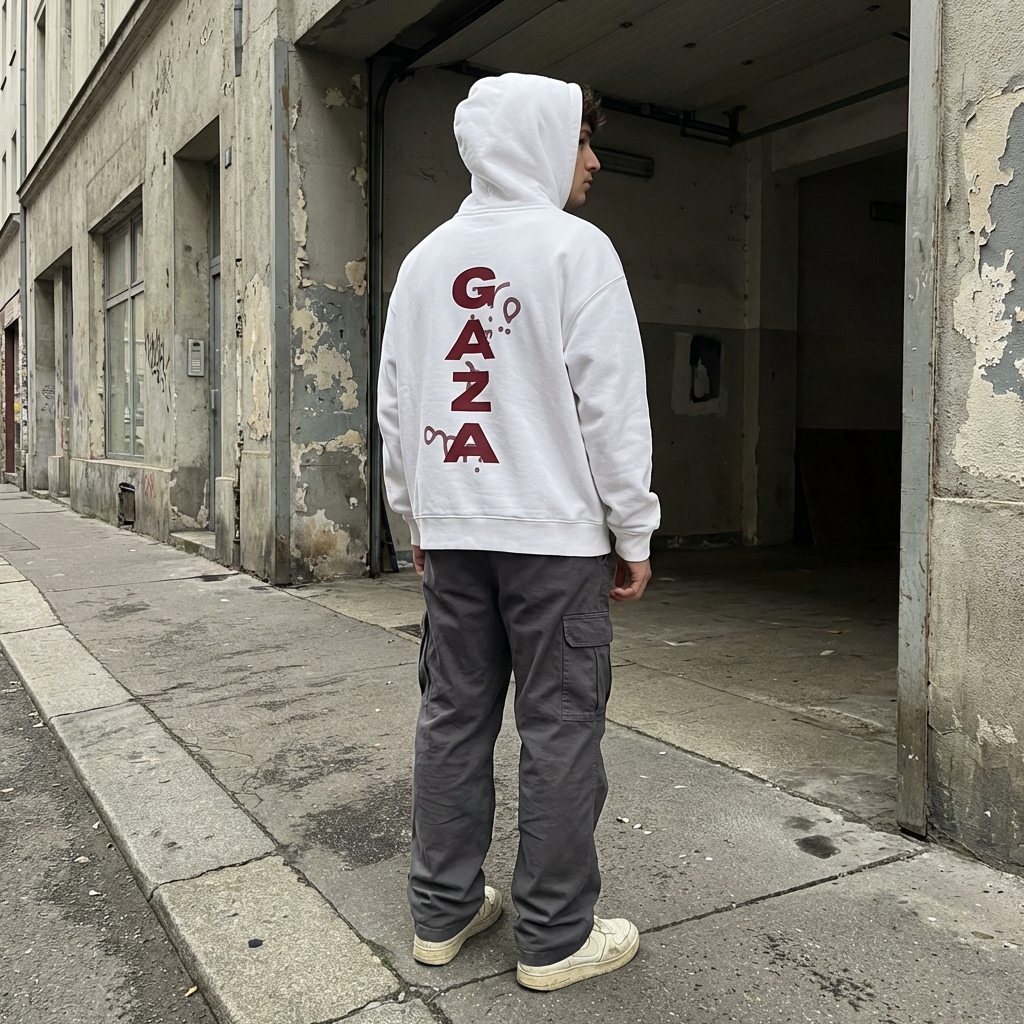 'GAZA' Heavyweight Hoodie