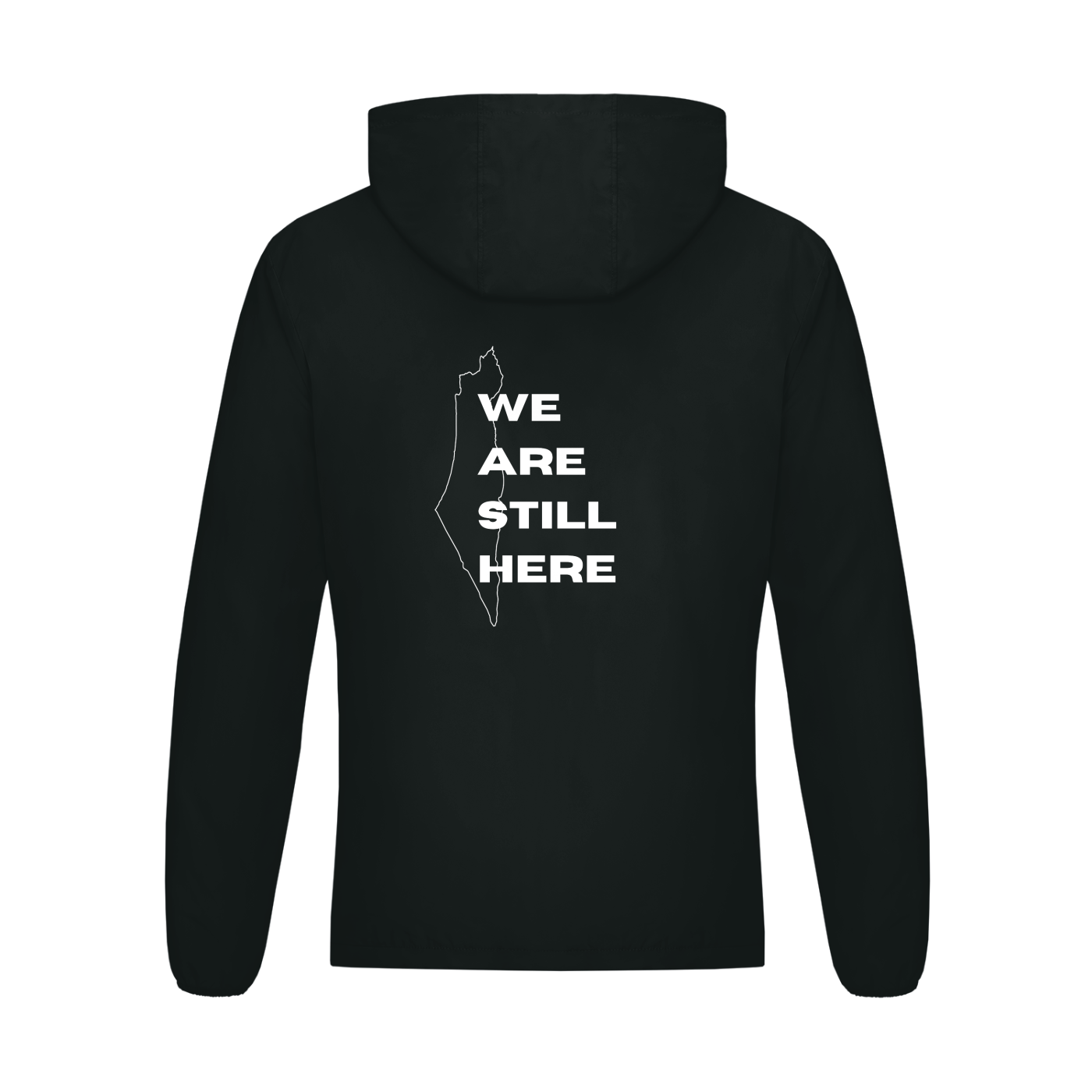 'We Are Still Here' Soft Hooded Sports Jacket