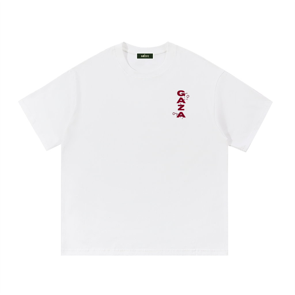'GAZA' Heavy Cotton Tee