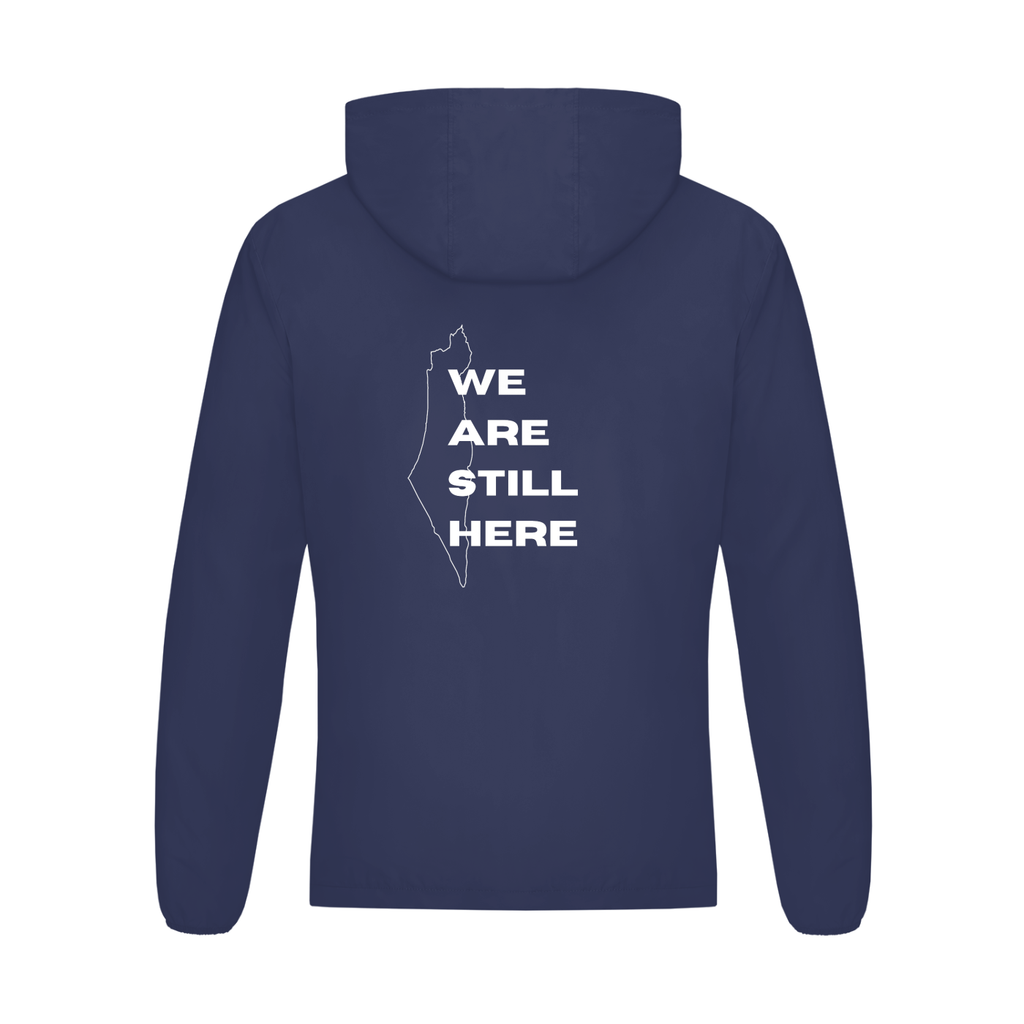 'We Are Still Here' Soft Hooded Sports Jacket